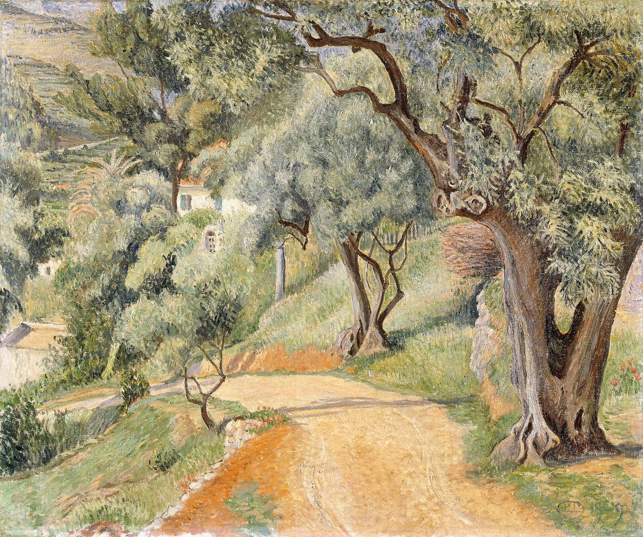 Hubac Yolu, Toulon by Lucien Pissarro