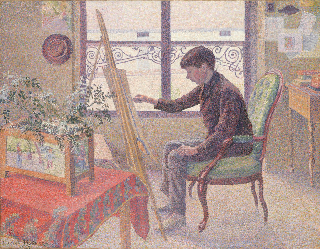 Stüdyo İçi by Lucien Pissarro