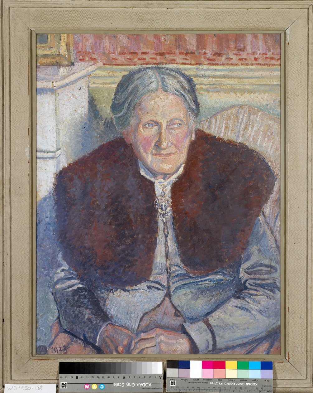 Bayan Camille Pissarro by Lucien Pissarro