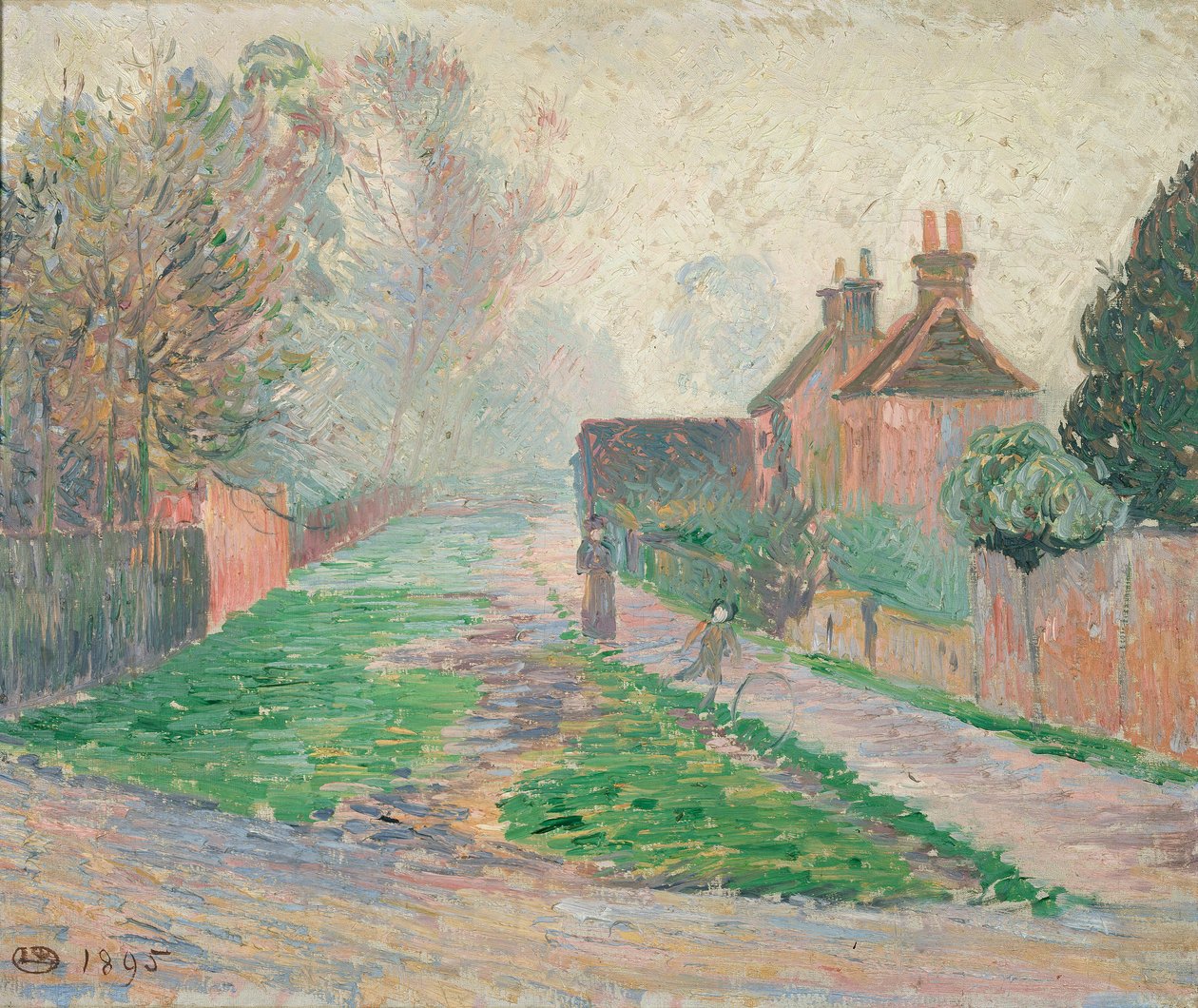 Kasım Sabahı, Epping, 1895 by Lucien Pissarro