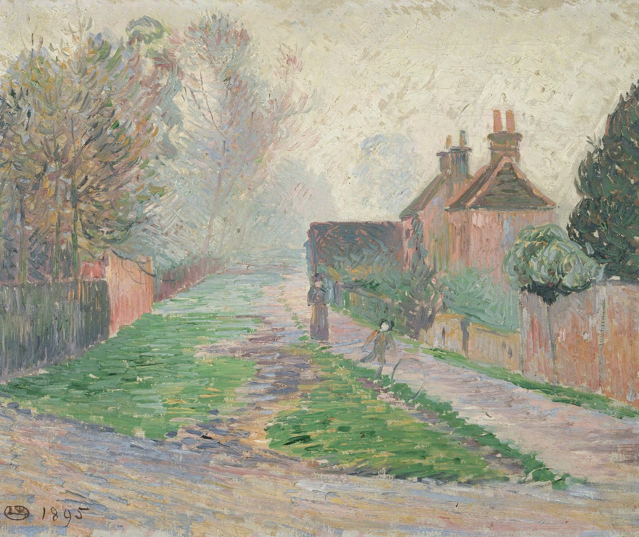 Kasım Sabahı, Epping, 1895 by Lucien Pissarro