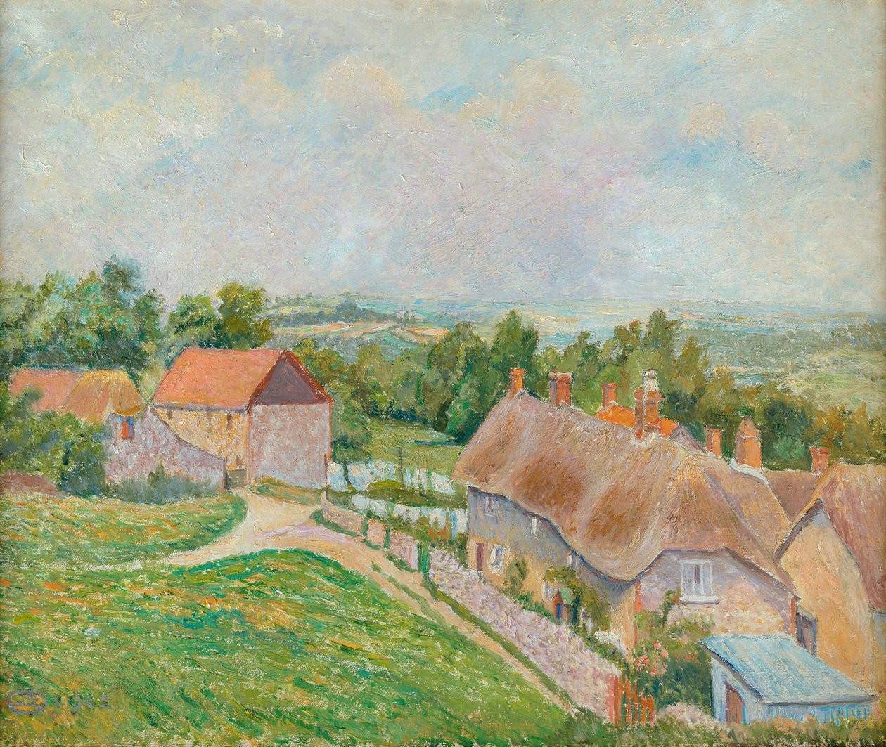 Phippens Kulübe, Hewood Yeşili by Lucien Pissarro