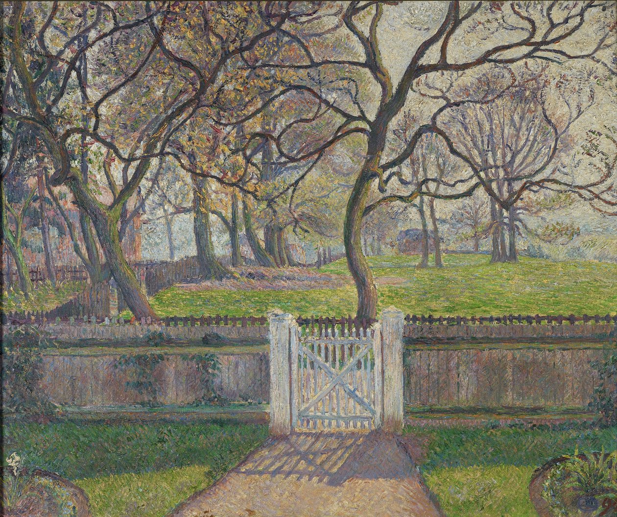 Bahçe Kapısı, Epping, 1894 by Lucien Pissarro