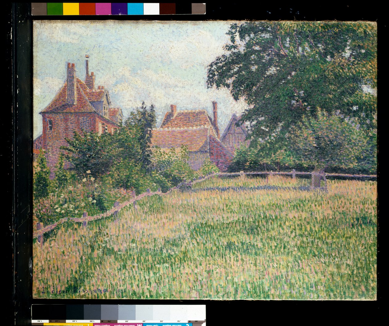 Sağır Kadının Evi, Eragny by Lucien Pissarro
