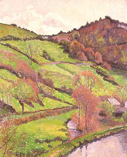 Havuz, Blackpool, Devon by Lucien Pissarro