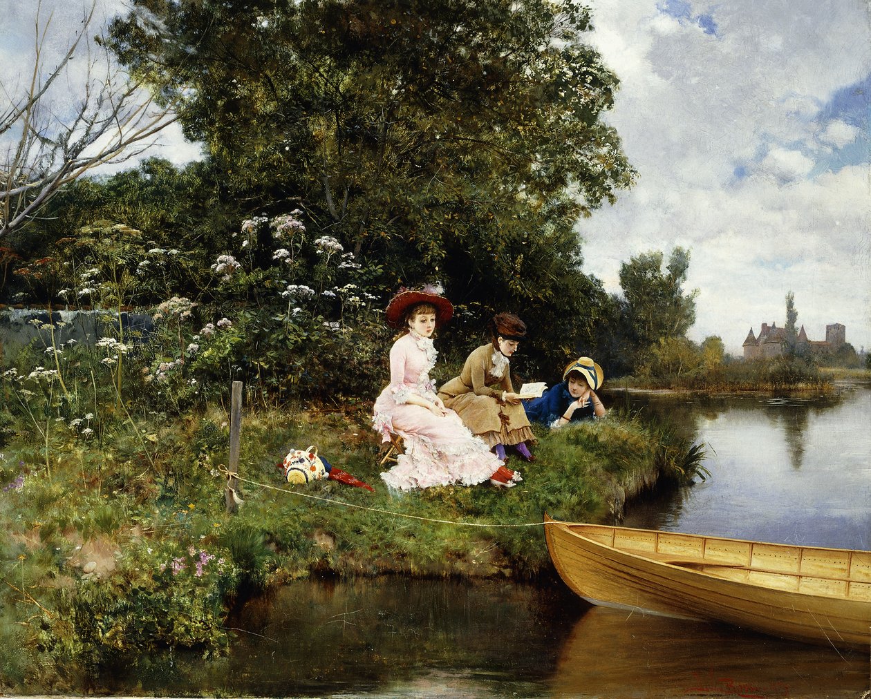Yaz Rüyası, 1878 by Lucius Rossi