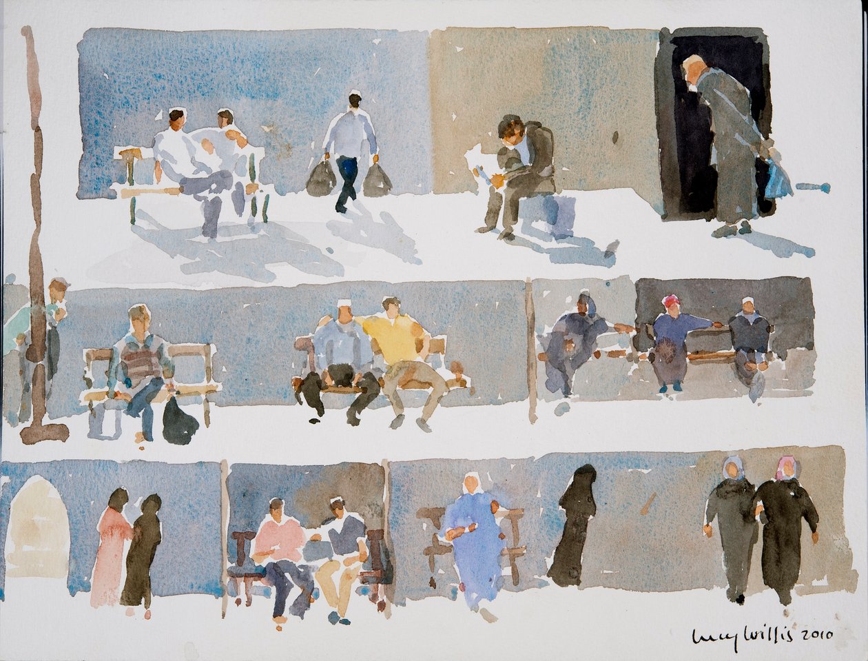 Halep Halkı, 2010 by Lucy Willis