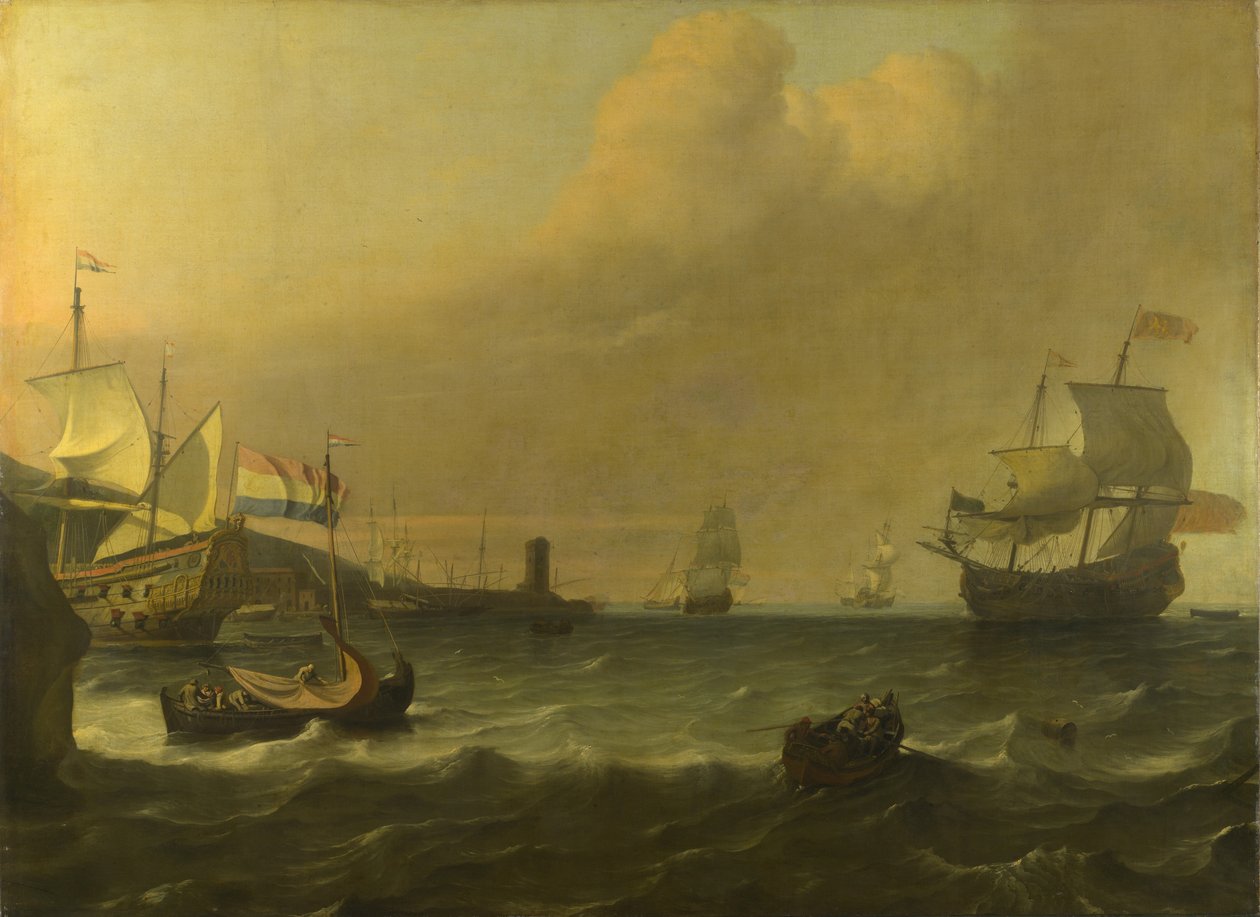 Hollandalı Savaşçılar, bir Akdeniz Limanı