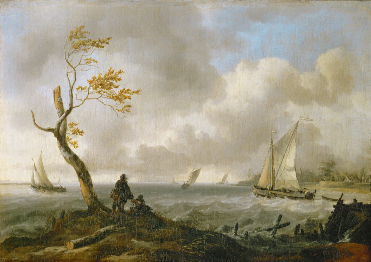  by Ludolf I Backhuyzen