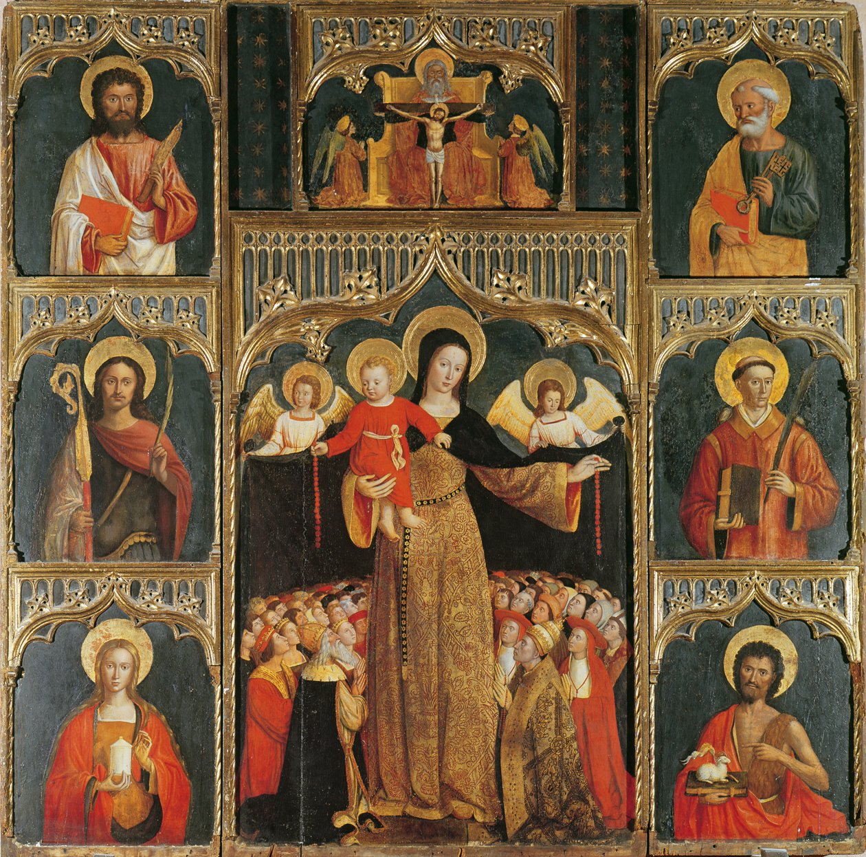 Tesbih Bakiresi Altarpiece, c.1500 by Ludovico Brea