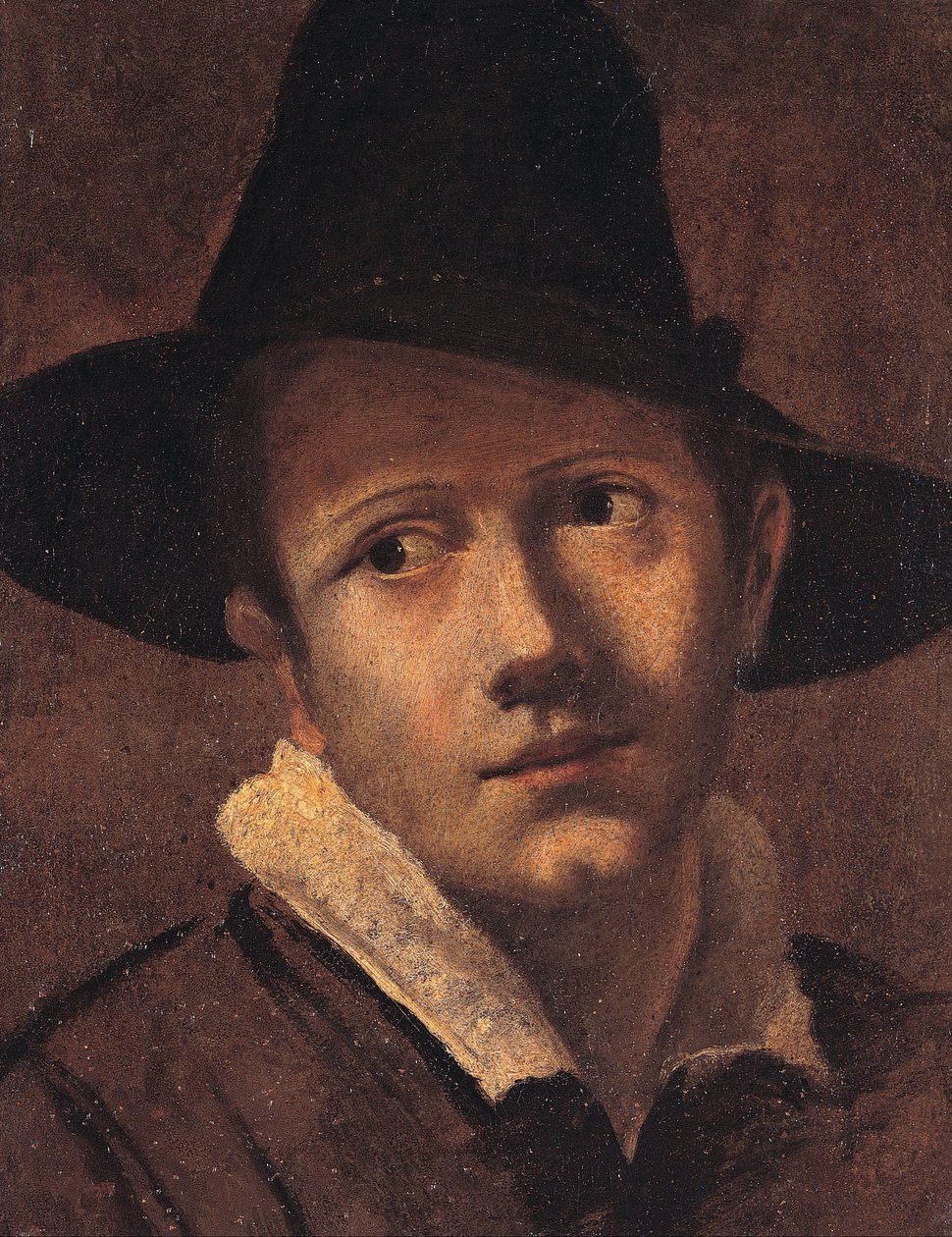 Genç Bir Adamın Portresi by Ludovico Carracci