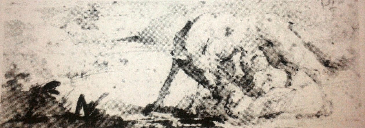 Dişi kurt tarafından emzirilen Romulus ve Remus by Ludovico Carracci