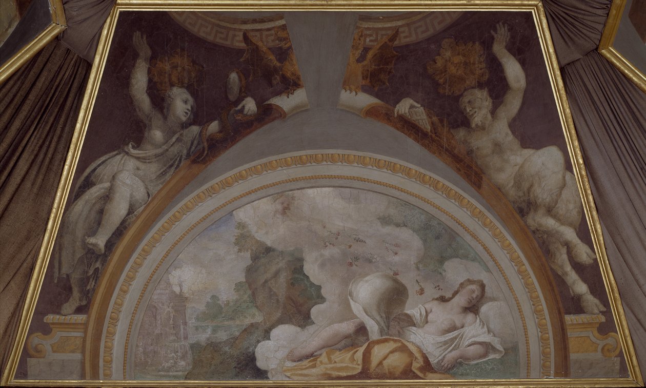 Psyche, Zephyrus tarafından Cupid