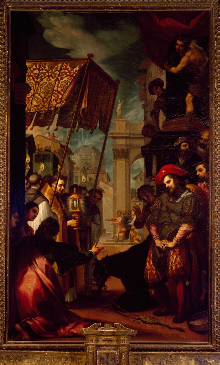 Katır Mucizesi Padovalı Aziz Anthony by Ludovico Cardi