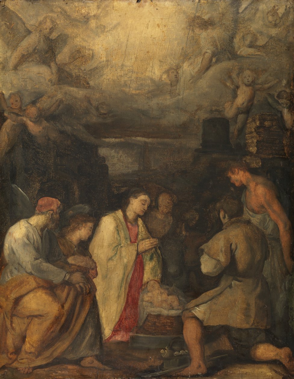 Çobanların Tapınması, c.1602 by Ludovico Cardi Cigoli