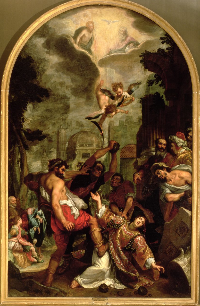 Aziz Stephen Şehitliği by Ludovico Cardi Cigoli