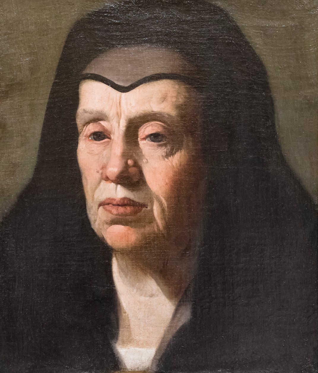 bir kadının portresi by Ludovico Carracci