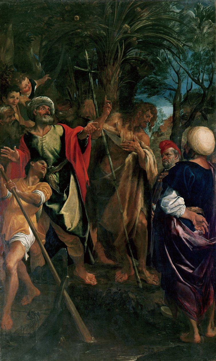 Vaftizcinin Vaazı by Ludovico Carracci