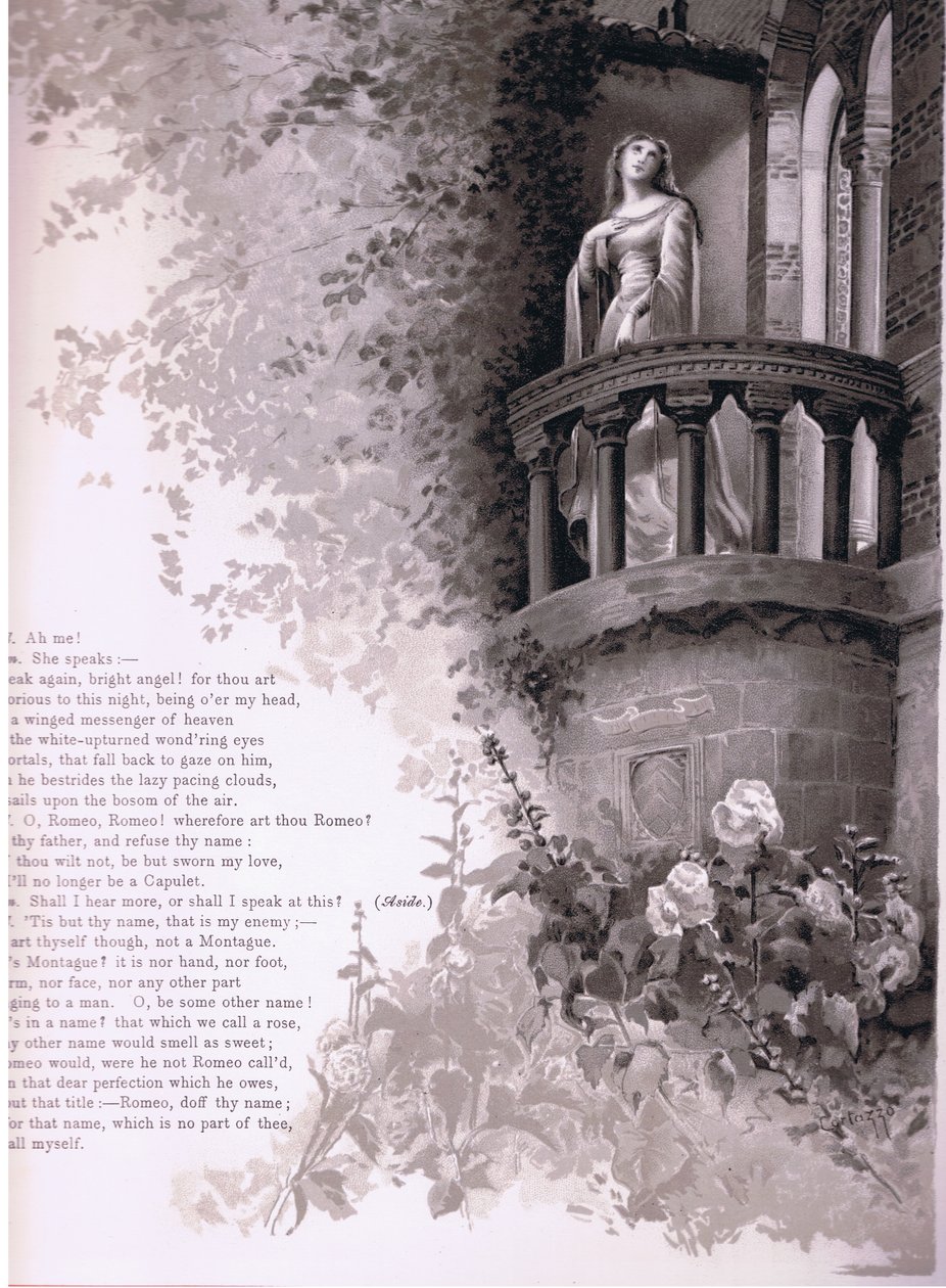 Juliet, ay ben!. Romeo konuşuyor. , Romeo ve Juliet