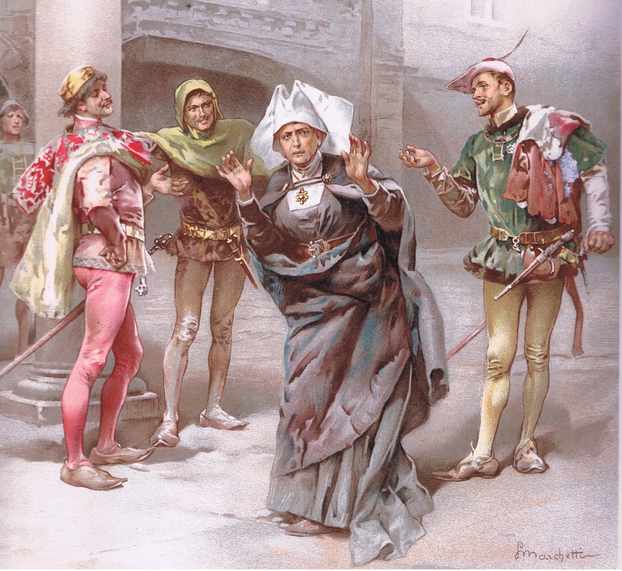 Hemşire Tanrım, iyi günler beyler, Romeo ve Juliet