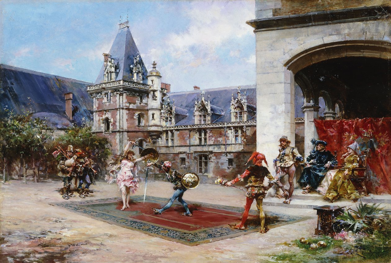 Komik Düello, 1885 by Ludovico Marchetti