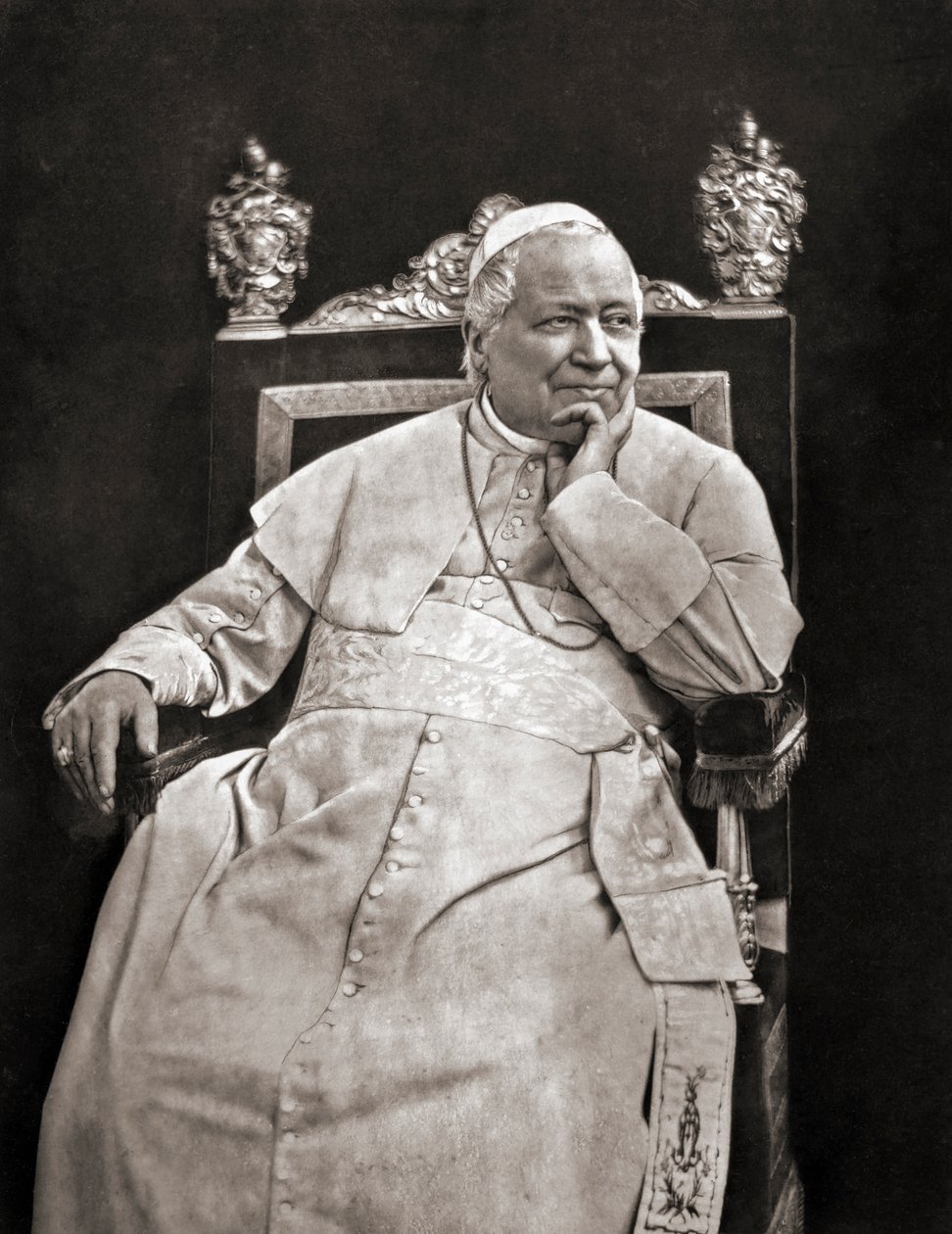 Giovanni Maria Mastai-Ferretti doğumlu Papa Pius IX by Ludovico Tuminello
