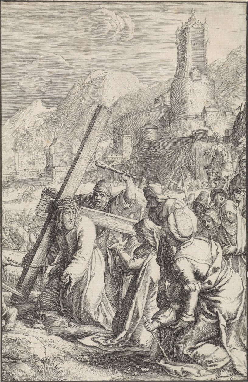 haç taşıyan Tutku (dizi adı) by Ludovicus Siceram