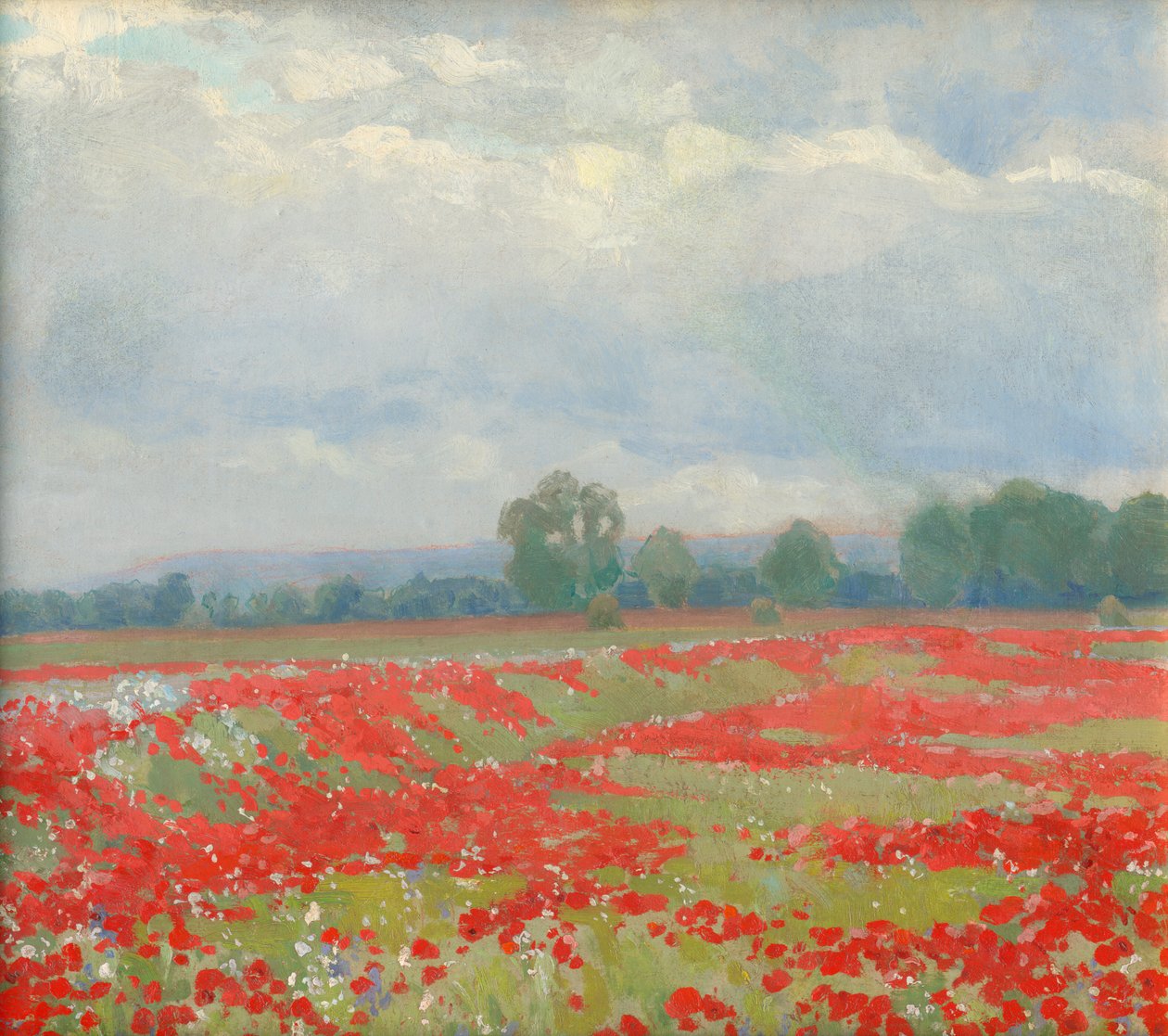 Manzara, c.1900 (petrol) by Ludovit Cordak