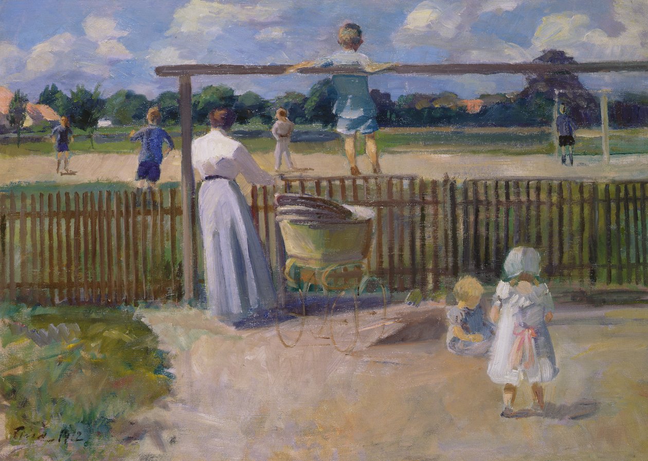 Futbol Maçı, 1912 by Ludvig Find