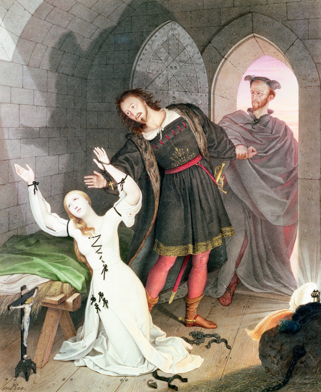 Faust, 1828 (mürekkep ve wc) by Ludwig Ferdinand Schnorr von Carolsfeld