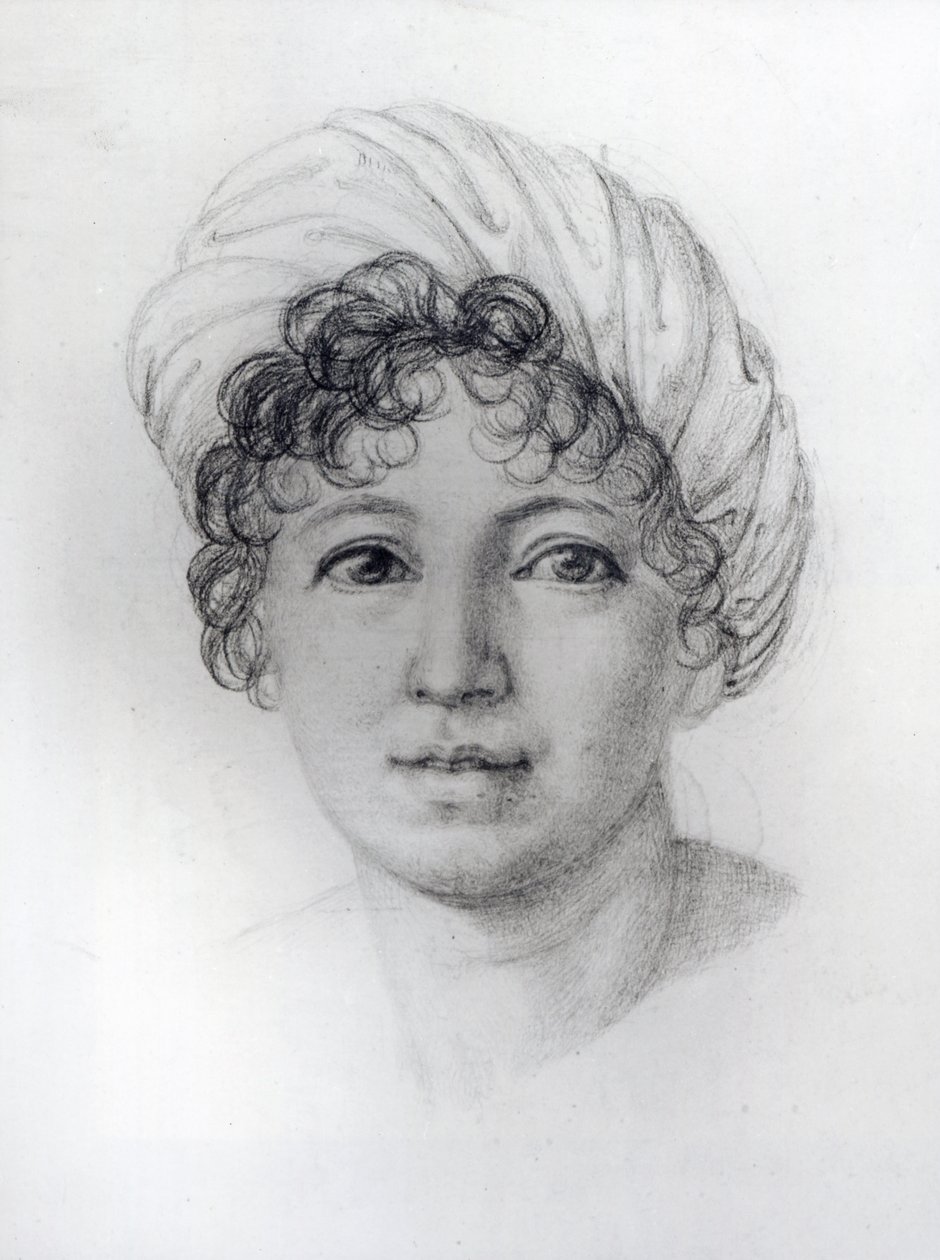 Madam de Stael by Ludwig or Carl Louis Tieck