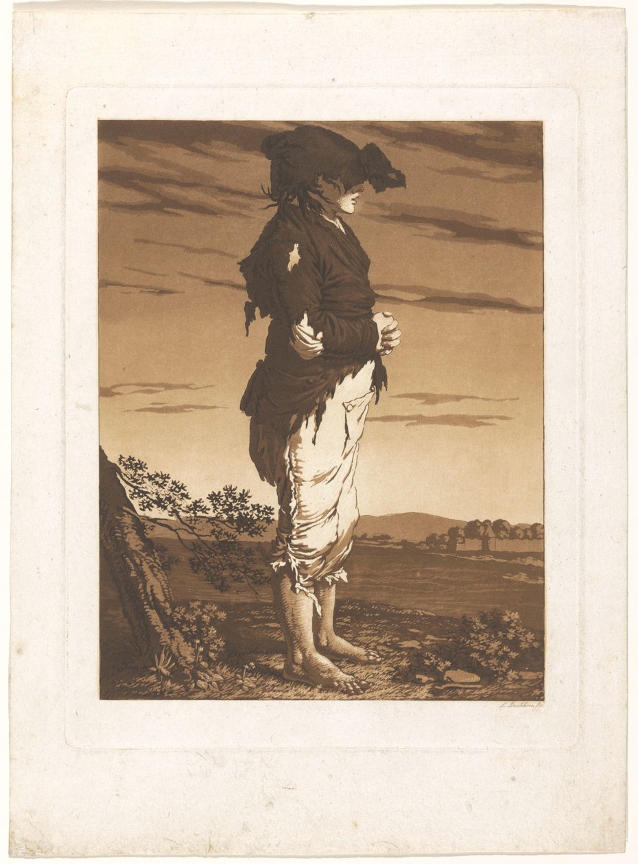 Dilencinin çocuğu by Ludwig Buchhorn