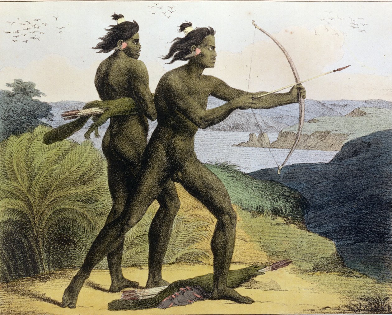 Jean Augustin Franquelin (1798-1839) tarafından kazınmış 