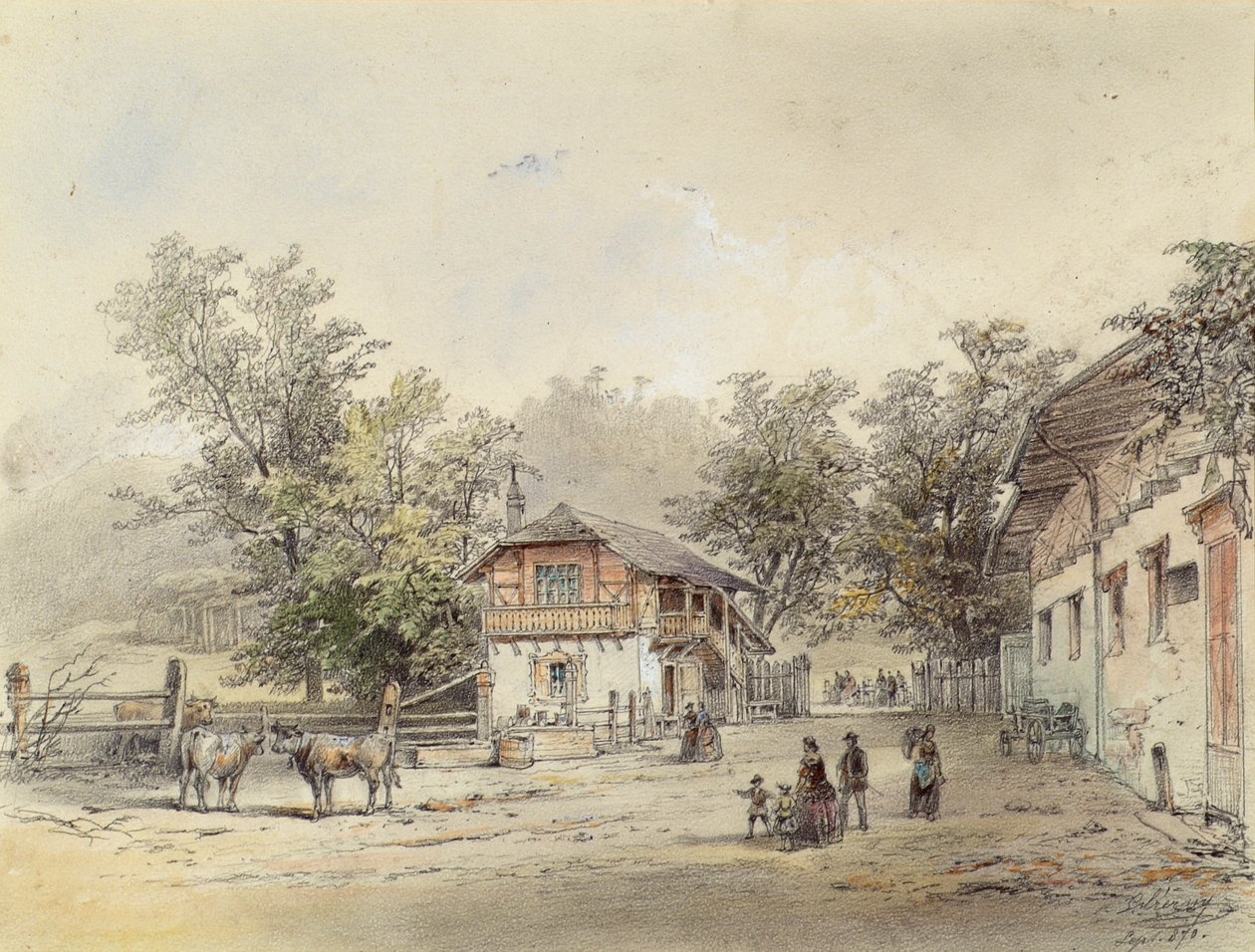 Viyana yakınlarındaki Vorderbrühl