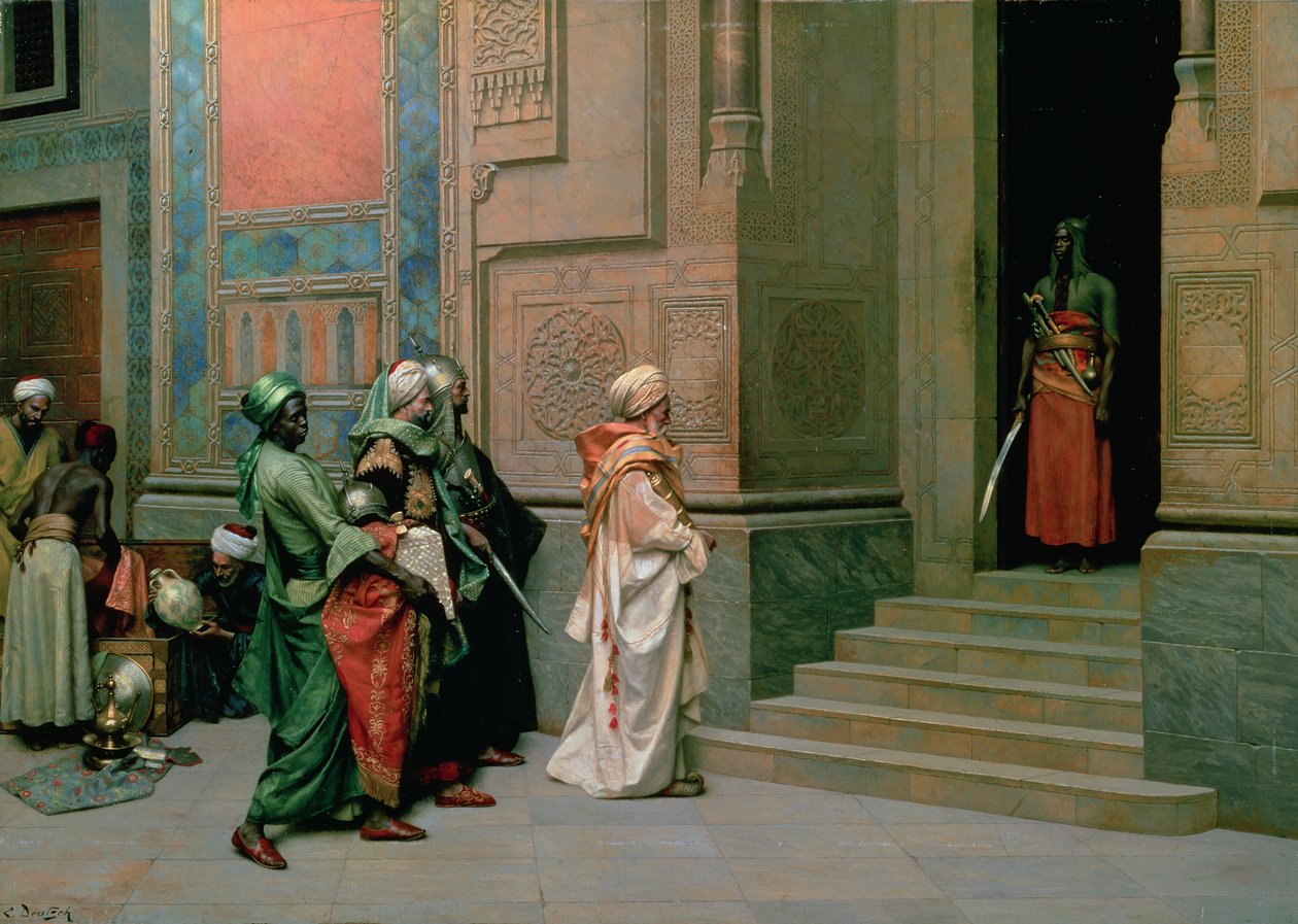Sarayın Dışında by Ludwig Deutsch