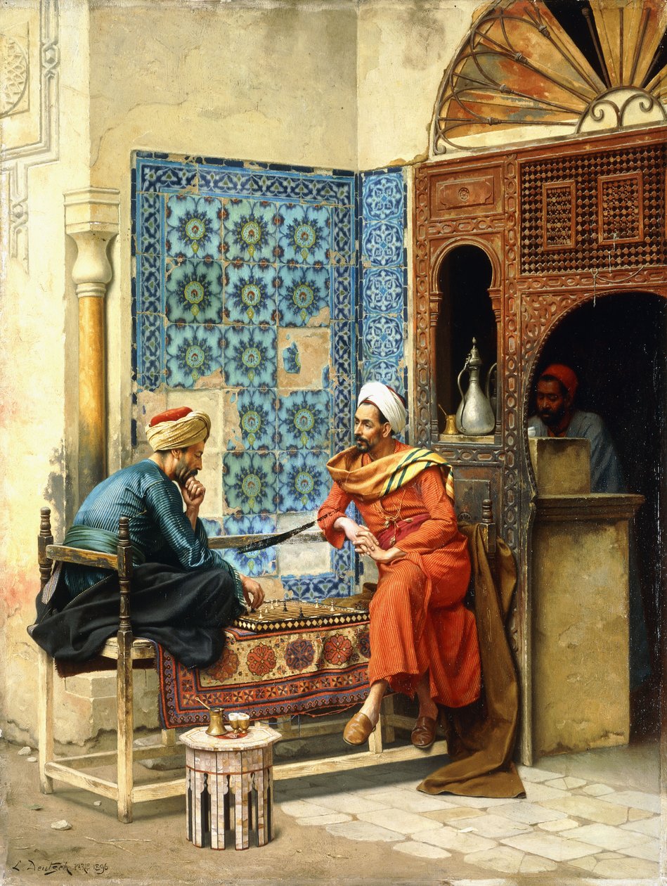 Satranç Oyunu by Ludwig Deutsch