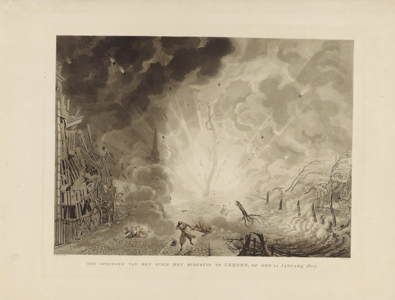 Leiden Felaketi, 1807 12 Ocak 1807