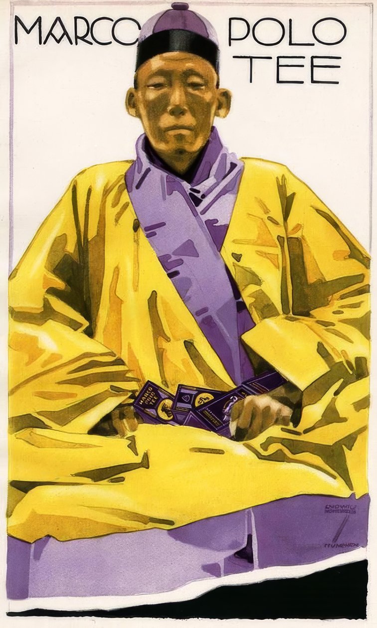 marco polo çayı by Ludwig Hohlwein