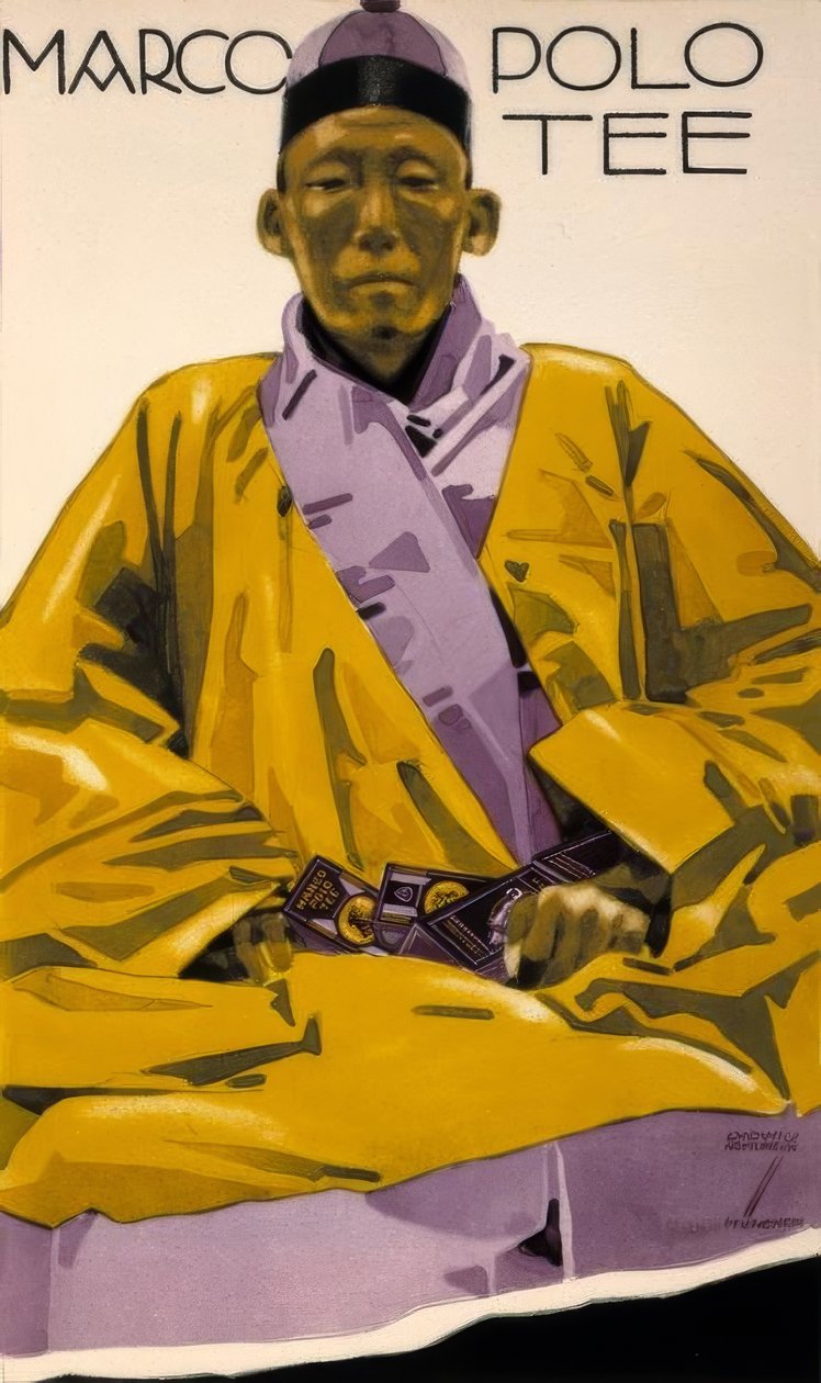 Marco Polo Tişört by Ludwig Hohlwein