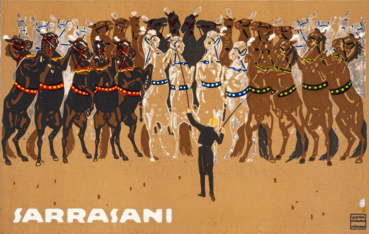 SARRASAN by Ludwig Hohlwein