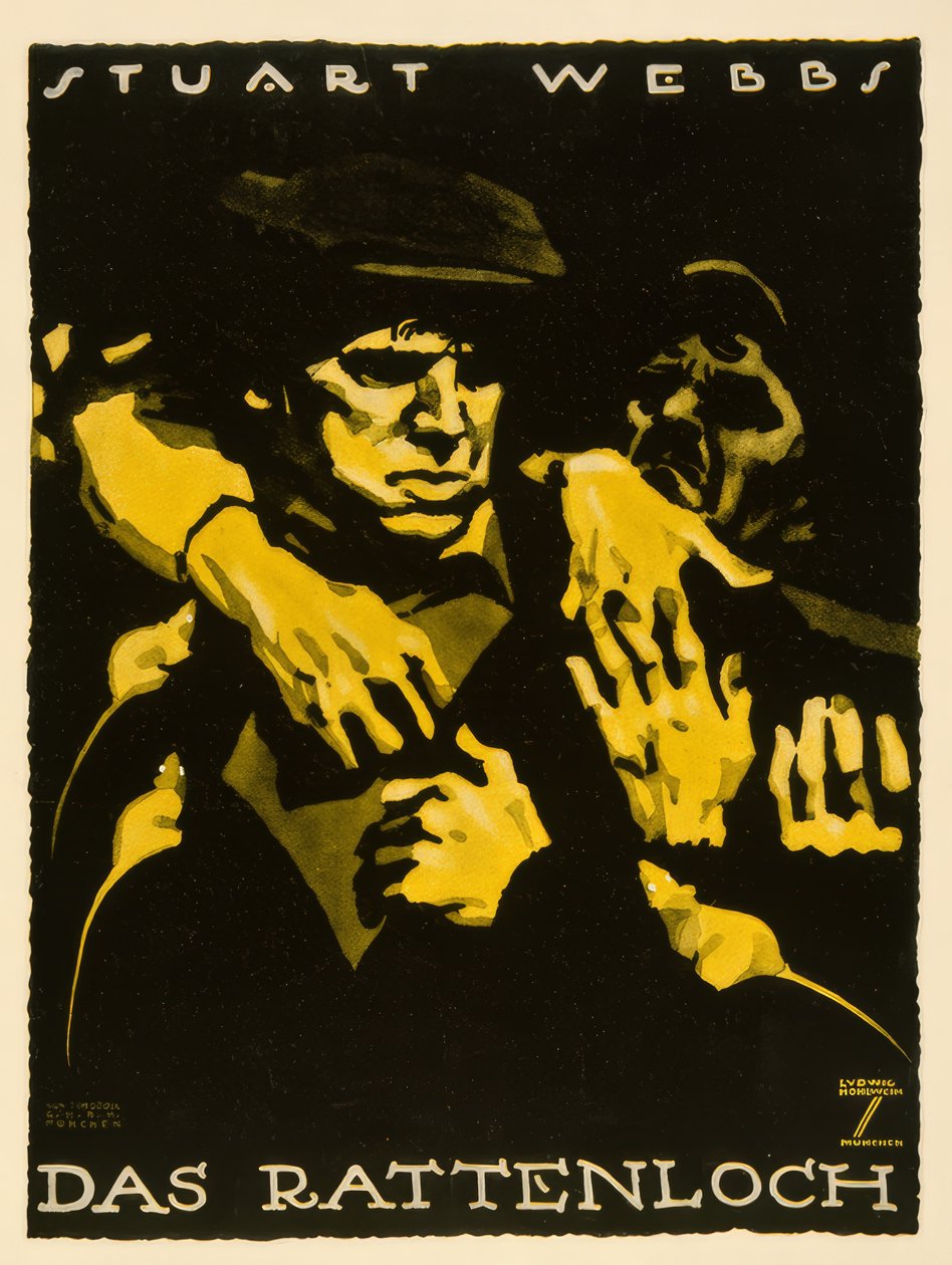 Stuart Webbs Fare Deliği by Ludwig Hohlwein