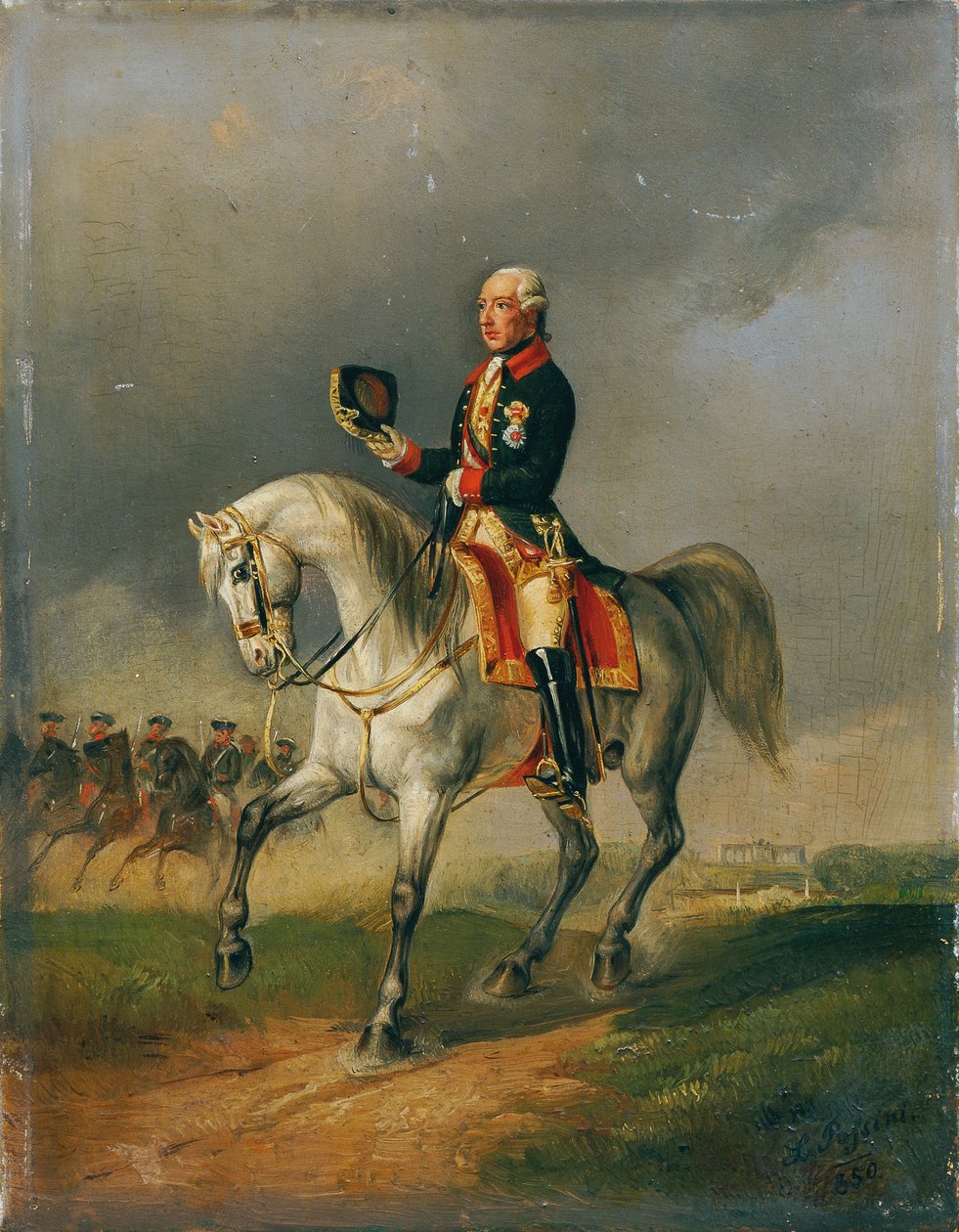 Kayzer Joseph II. tekrar etmek by Ludwig Johann Passini