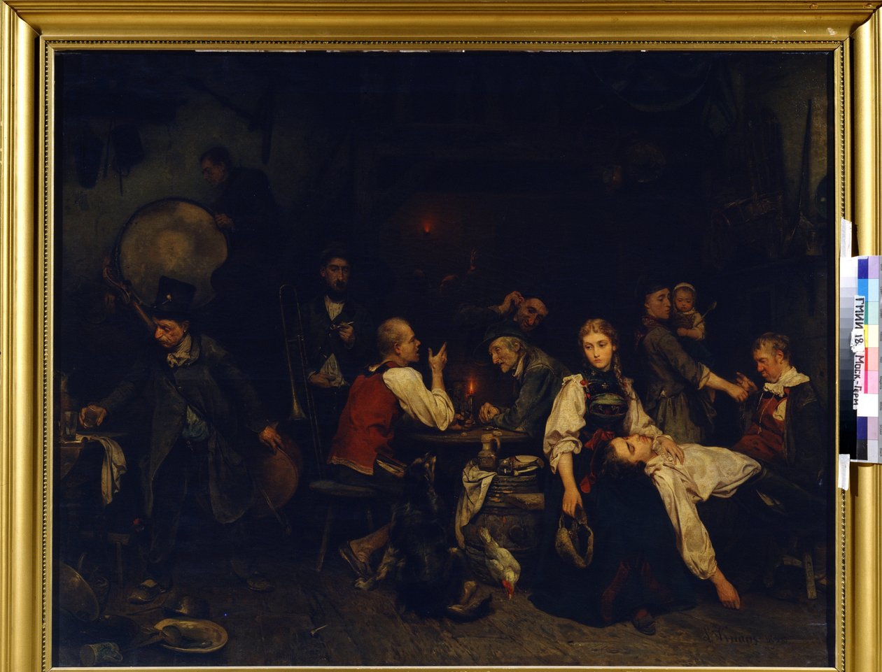 Kutlamadan sonraki sabah. Ludwig Knaus