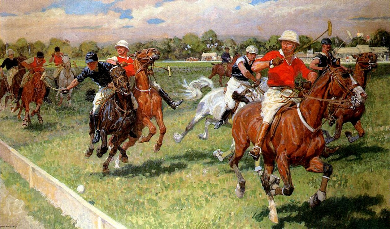 Polo Oyunu, 1911 by Ludwig Koch