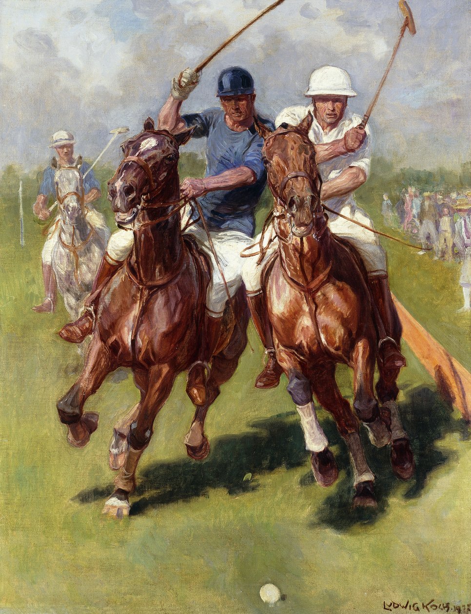 Polo Maçı by Ludwig Koch