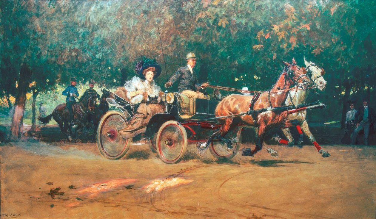 Bayan Sacher çifti by Ludwig Koch
