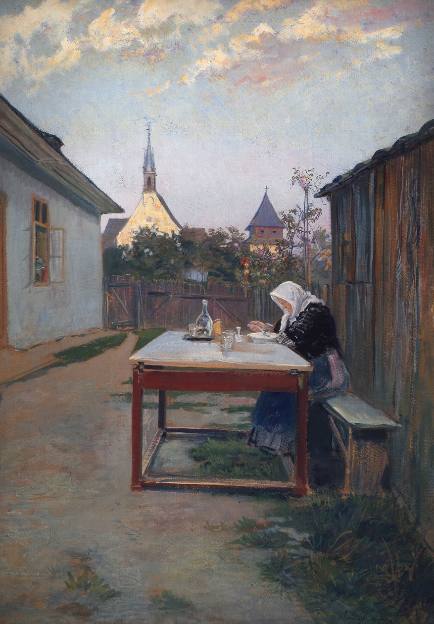 annem (akşam yemeği) by Ludwig Michalek