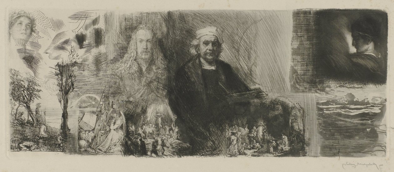Farklı baskı tekniklerinde Rembrandt ve Dürer