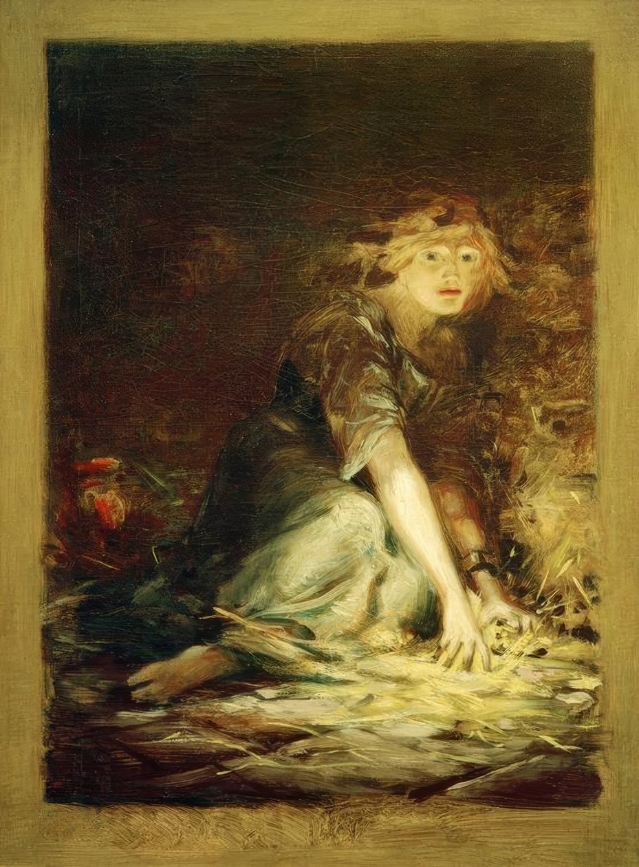 zindandaki Gretchen by Ludwig von Hofmann