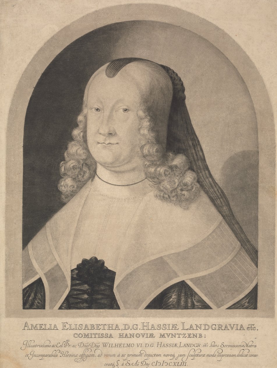 Amelia Elisabetha, Hessen toprakları by Ludwig von Siegen